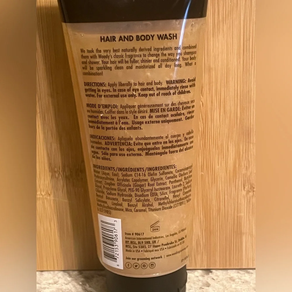 Hair and Body Wash